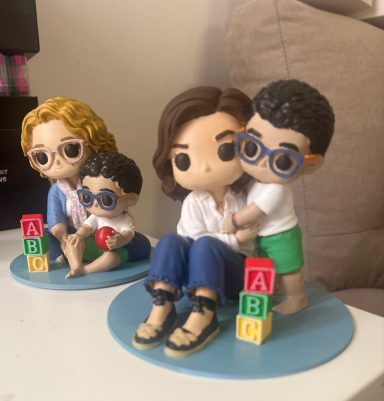 Figuras personalizadas de familia en 3D en Las Palmas*