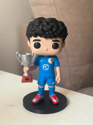 Figura personalizada de futbolista en 3D en Gran Canaria